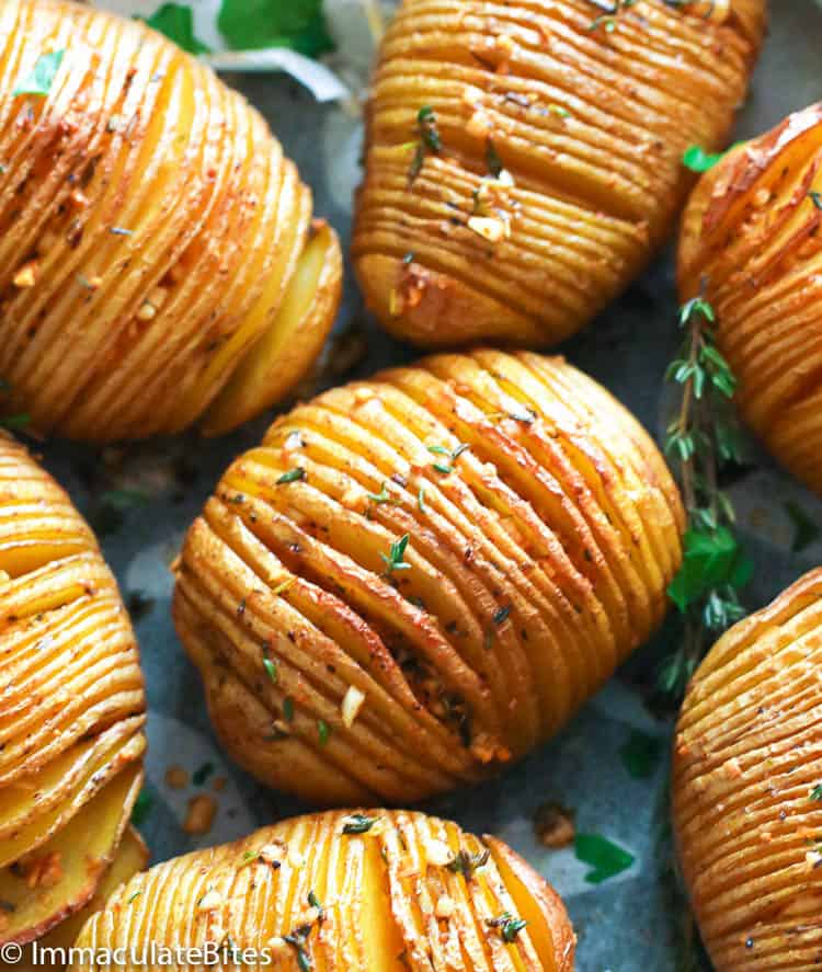 Hasselback Potatoes
