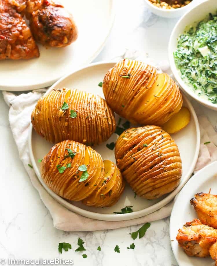 Hasselback Potatoes