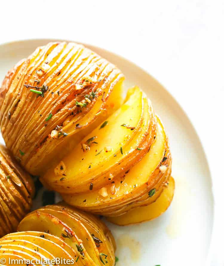 Hasselback Potatoes