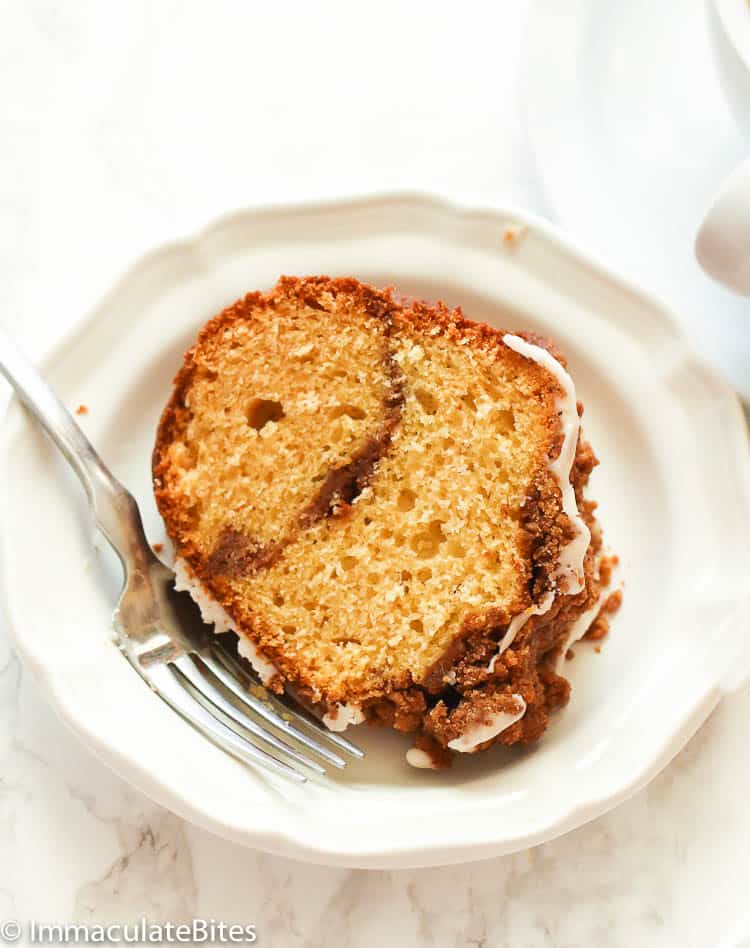 Slice of Coffee Cake