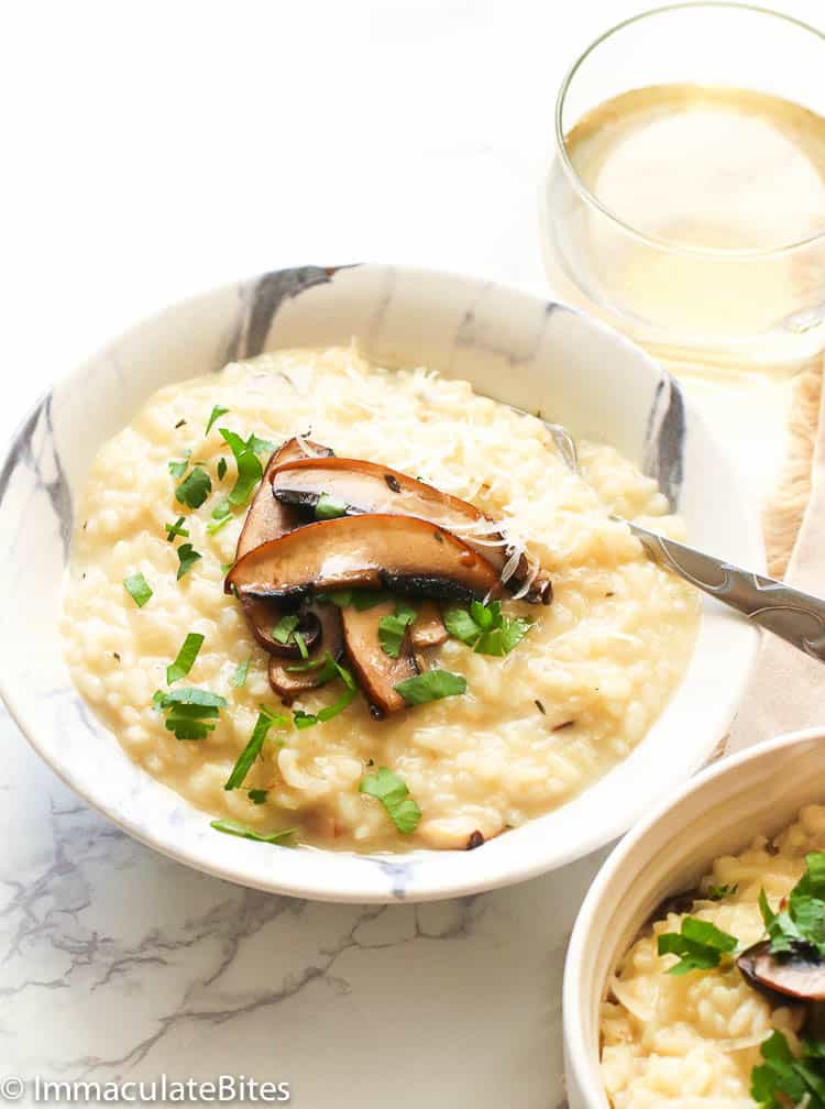 Mushroom Risotto