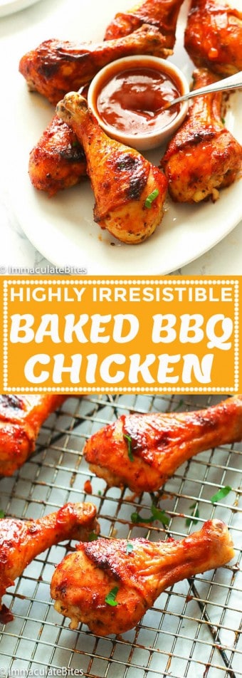Oven Baked BBQ Chicken - Immaculate Bites