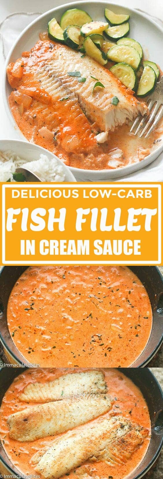 Fish Fillet in Cream Sauce