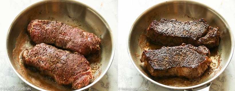 Steak au Poivre