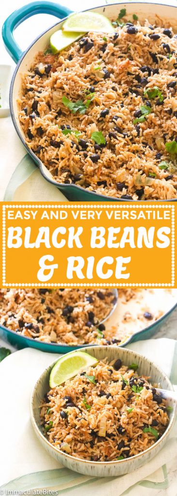 Black Beans and Rice - Immaculate Bites
