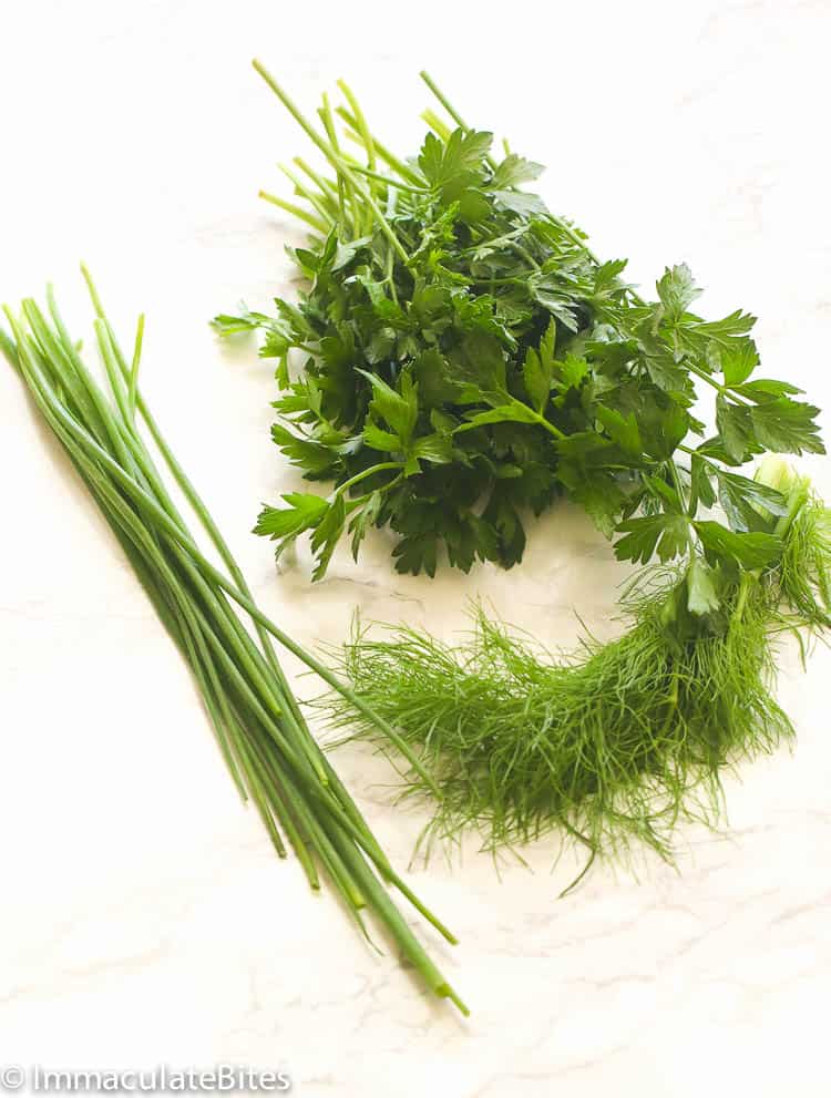 Homemade Ranch Dressing Fresh Herbs