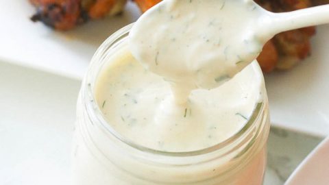Homemade Ranch Dressing - Immaculate Bites