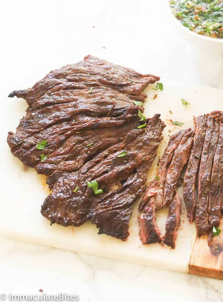 Marinated Grill Skirt Steak