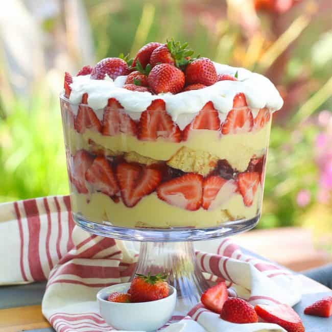 Strawberry Trifle