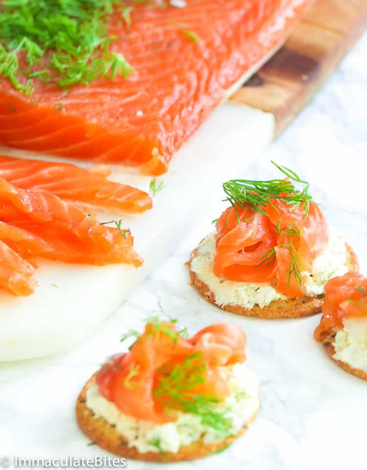 Cured Salmon Gravlax