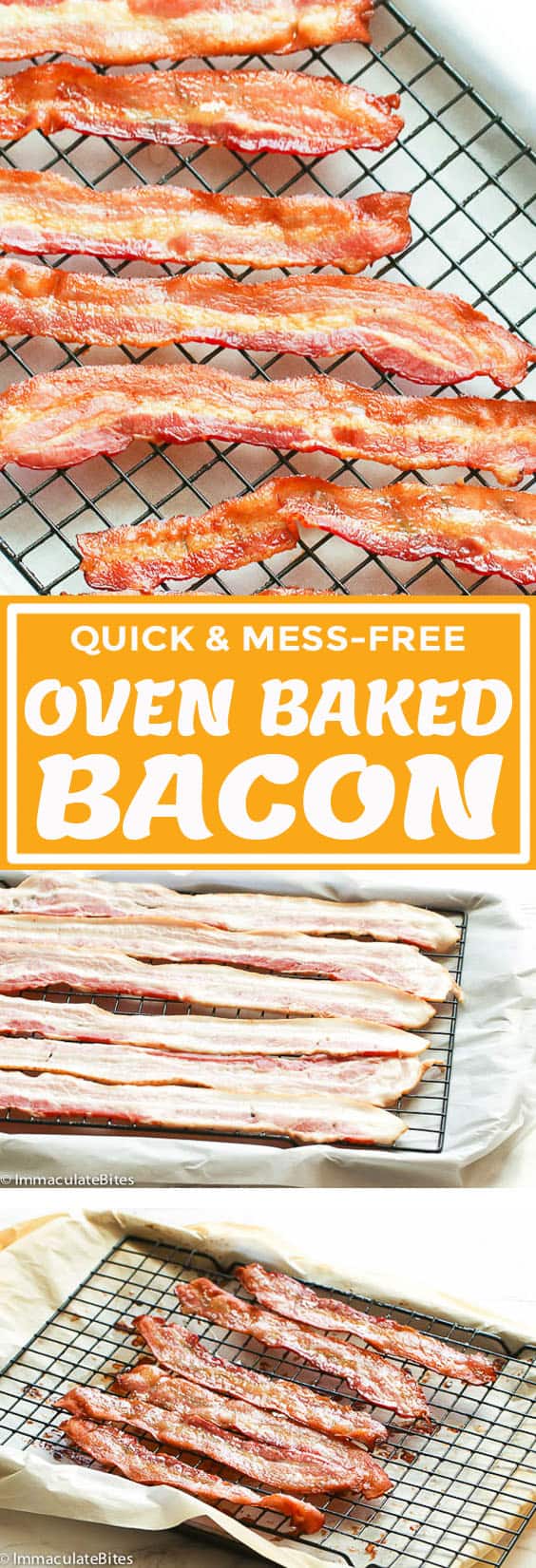 Mess Free Bacon In The Oven Story - nyssa's kitchen