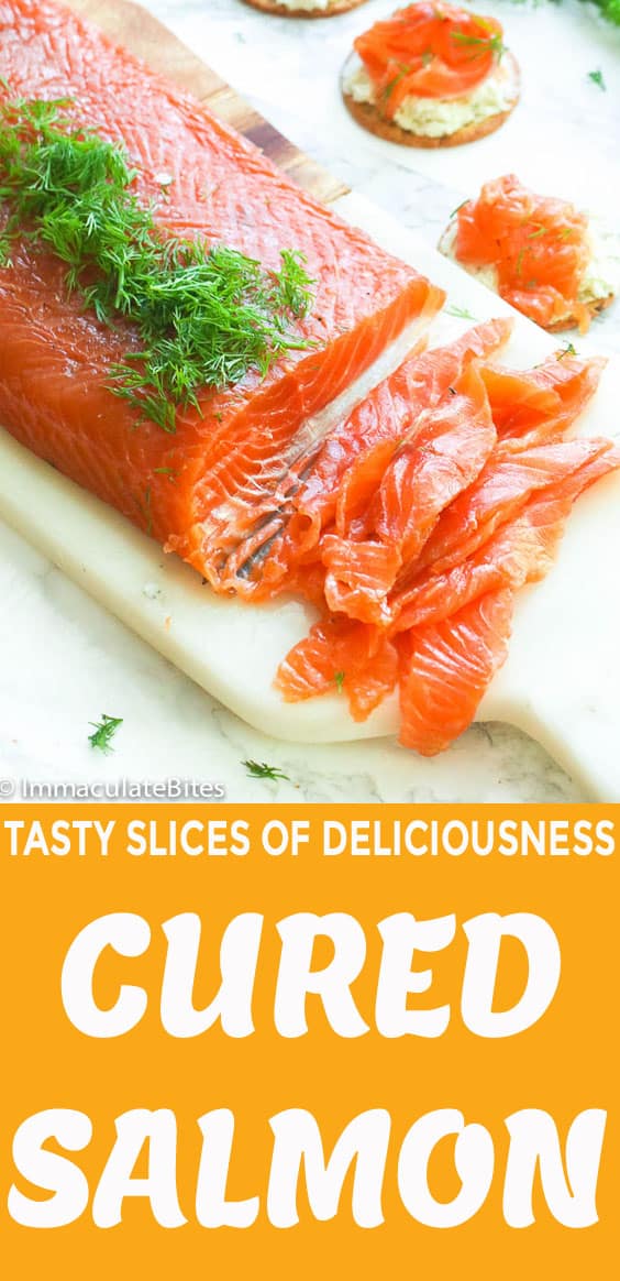 Cured Salmon Gravlax
