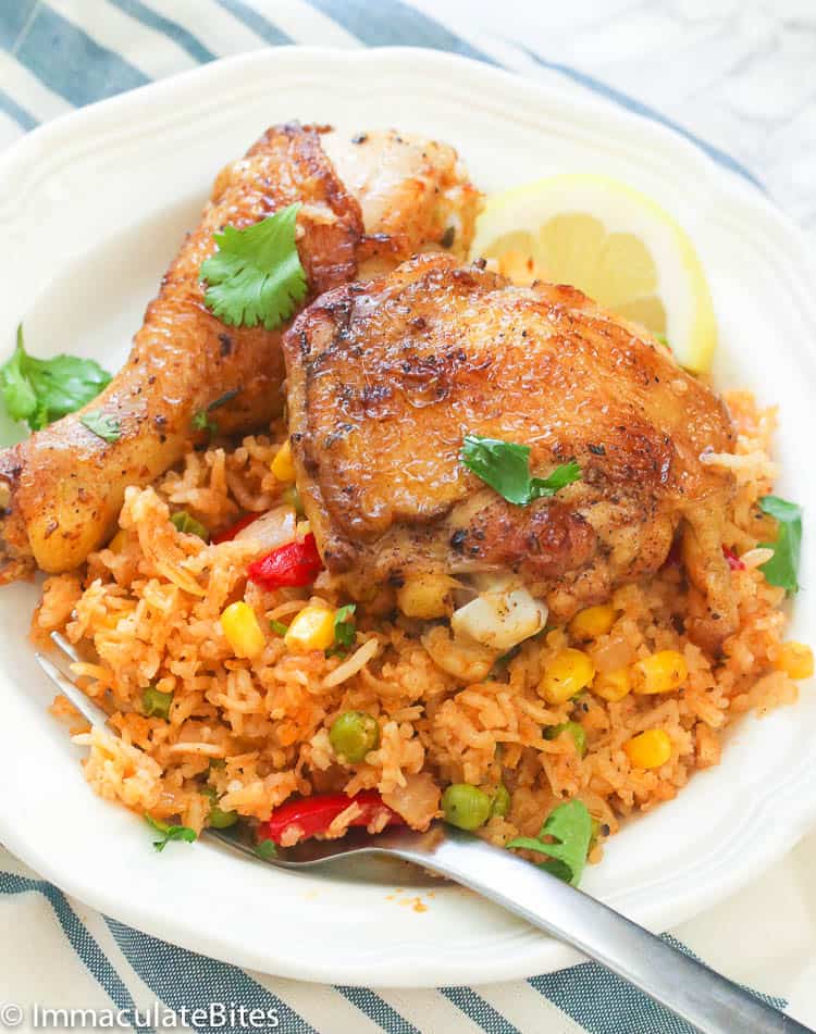 Instant Pot Chicken and Rice (Arroz con Pollo) - Tastes Better from Scratch