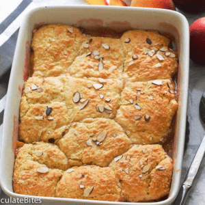 Easy peach Cobbler