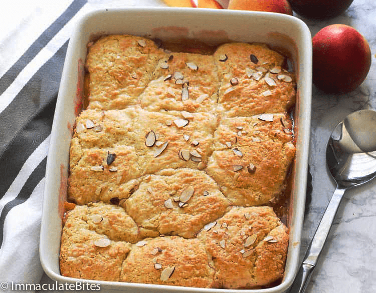 Easy peach Cobbler