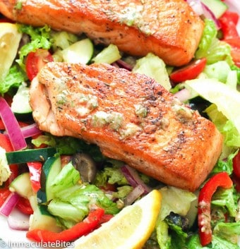 Salmon Salad - Immaculate Bites