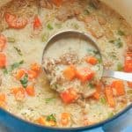 Chicken and rice soup