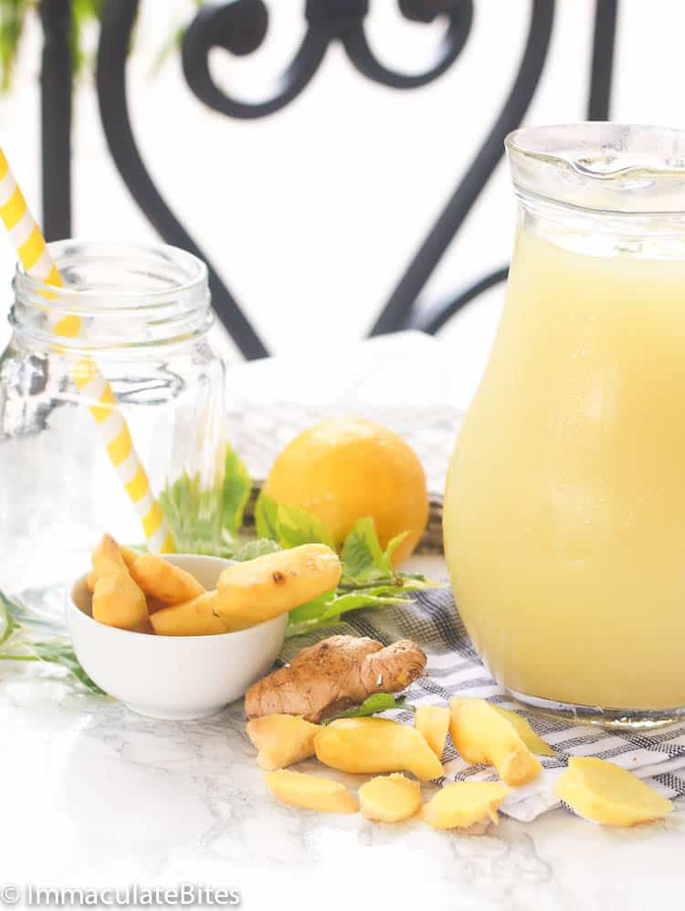 Serving up ridiculously delicious ginger juice