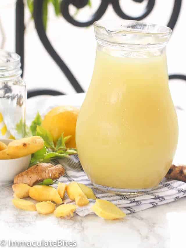 How to Make Homemade Ginger Juice (Easy Recipe) Immaculate Bites