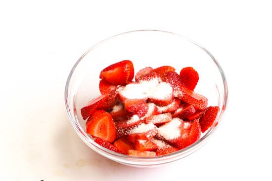 Macerating Strawberries