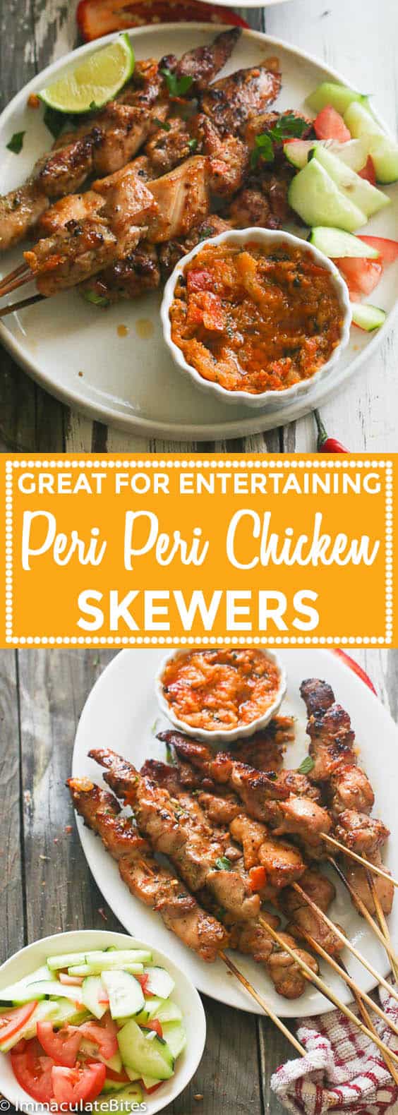 Peri Peri Chicken Skewers