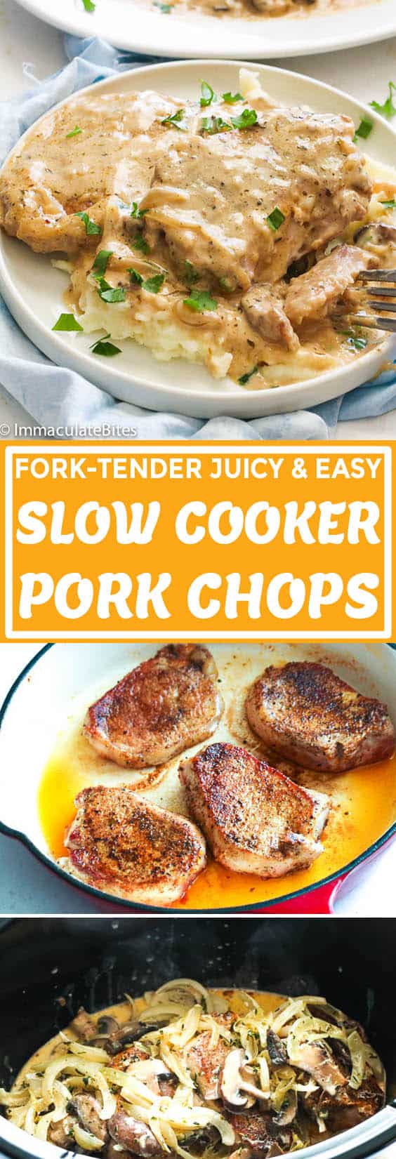 Cooking Pork Chops In Slow Cooker - Slow Cooker Smothered Pork Chops Recipe Crockpot Recipes Slow Cooker Pork Recipes Slow Cooker Pork