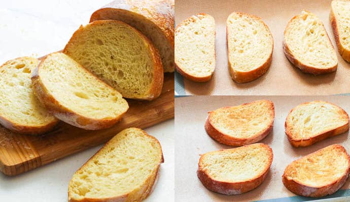 Croque Monsieur French Loaf Bread