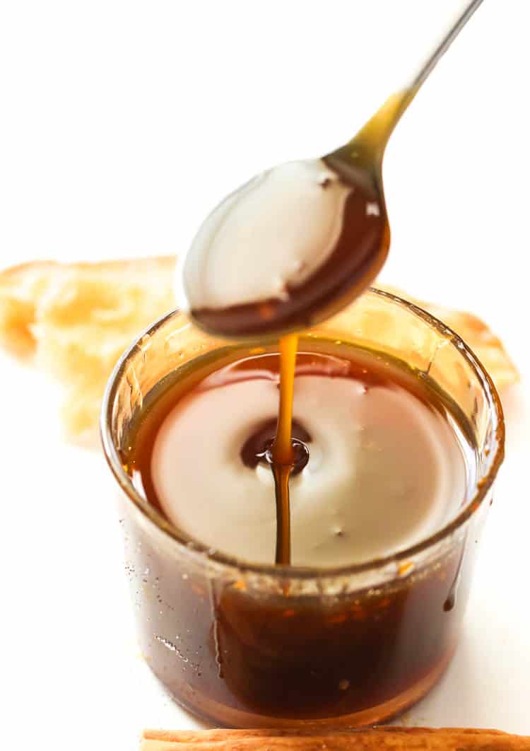 Homemade Piloncillo Syrup.