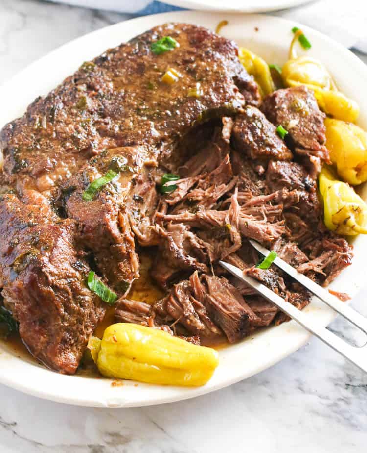 Shredded Mississippi Pot Roast