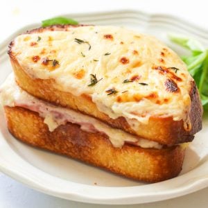 Gorgeous and delicious Croque Monsieur for your dear mother on her day