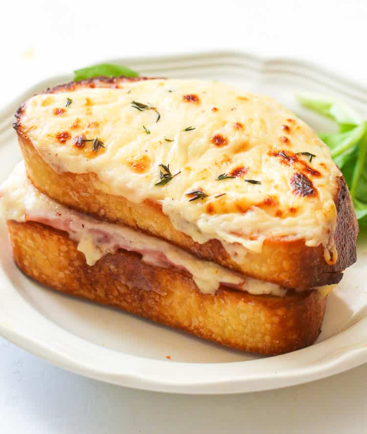 Gorgeous and delicious Croque Monsieur for your dear mother on her day