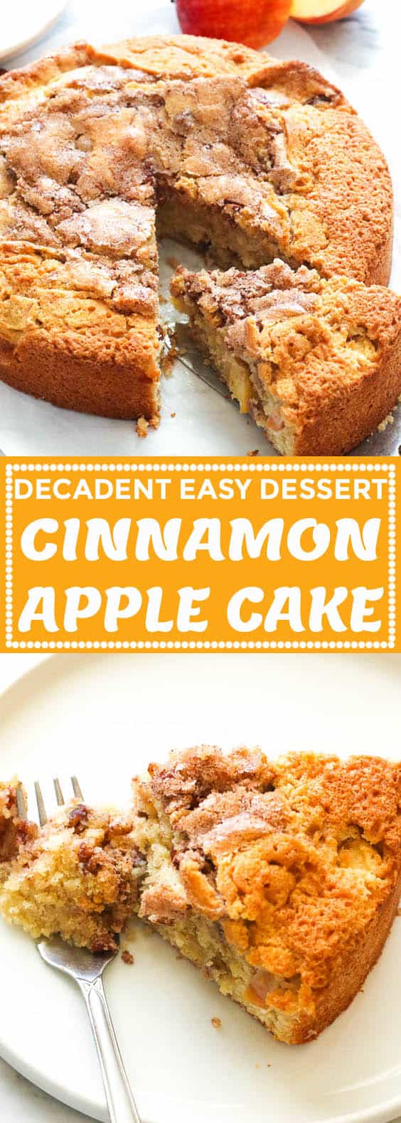 Cinnamon Apple Cake 