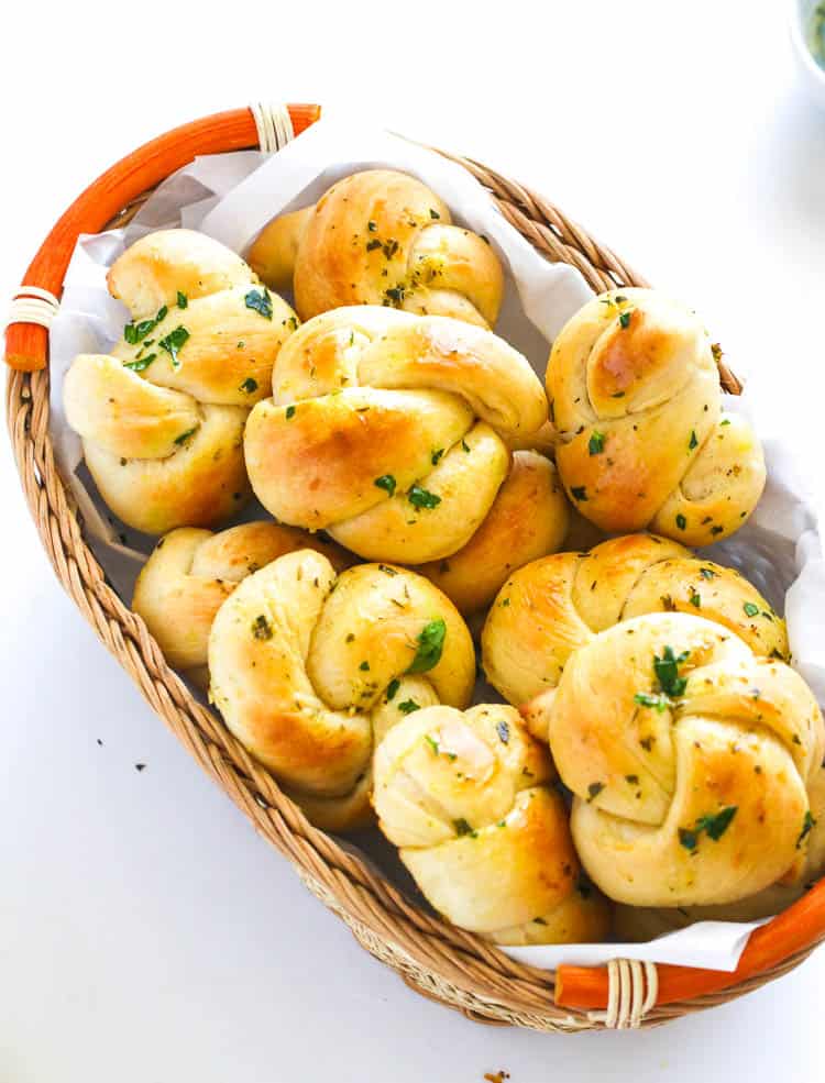 Garlic Knots Bread