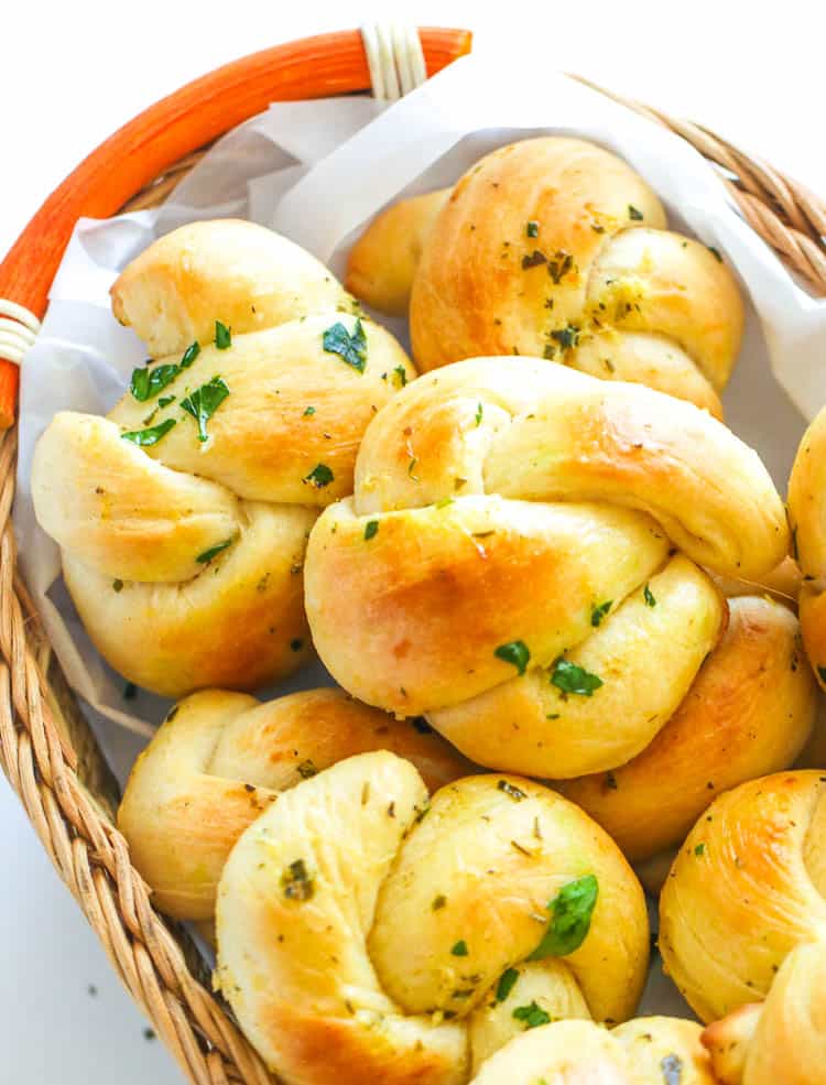 Garlic Knots Bread