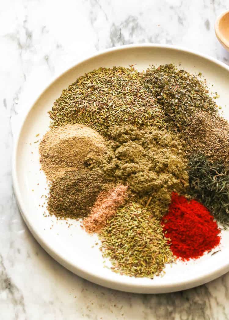 Homemade Poultry Seasoning ready to mix