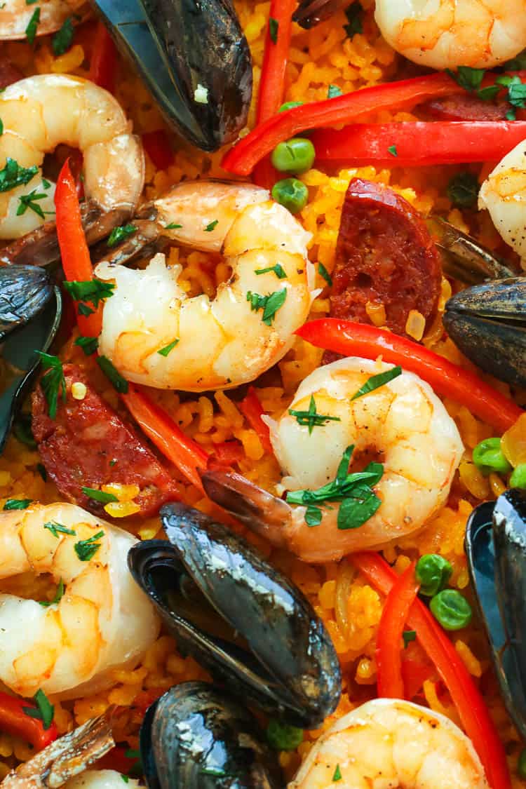 Seafood Paella