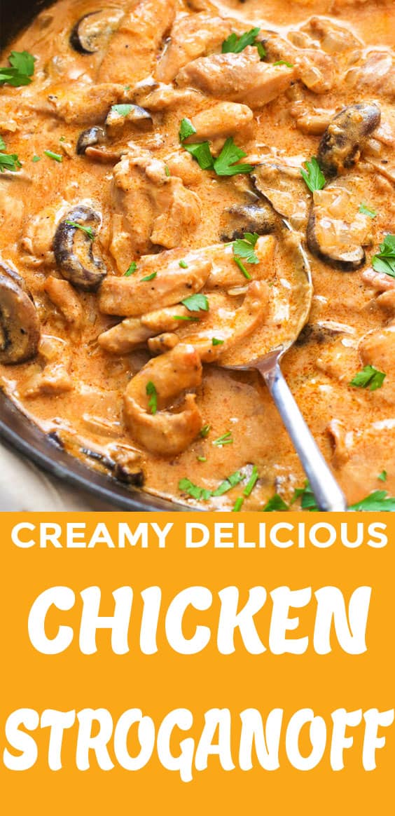 Chicken Stroganoff - Immaculate Bites