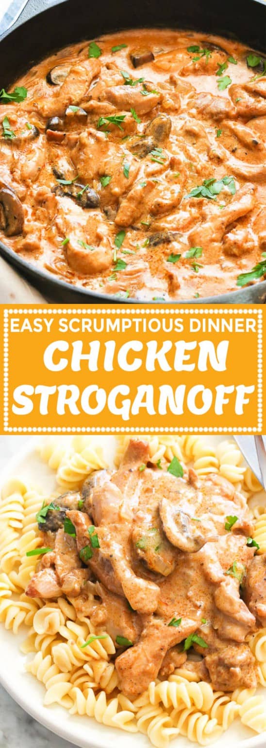 Chicken Stroganoff - Immaculate Bites