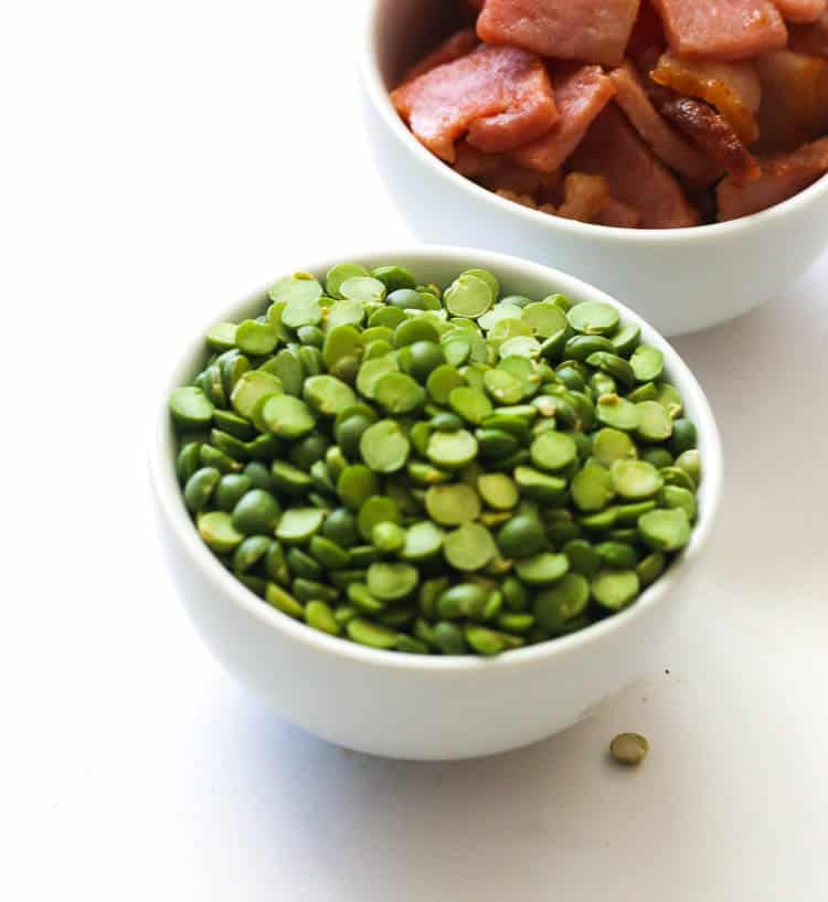 What are split peas?