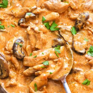 Chicken Stroganoff