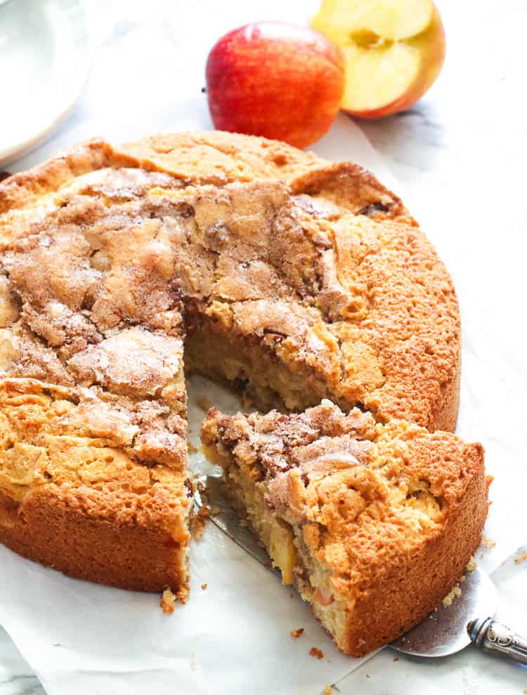 Cinnamon Apple Cake - Immaculate Bites