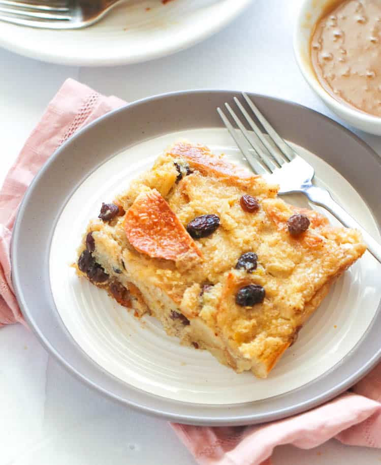 Bread Pudding Immaculate Bites