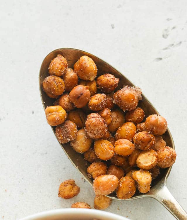 Spoonful of Roasted Chickpeas 