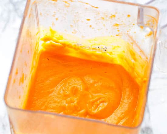 Blended Carrot Ginger Soup
