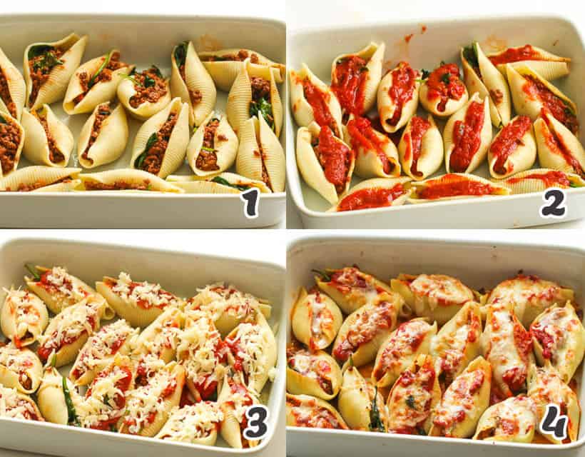 Stuffed Shells with Meat