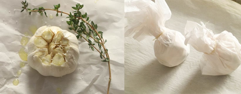 How To Roast Garlic. Step 2