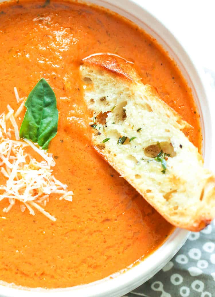 Tomato Basil Soup - Immaculate Bites