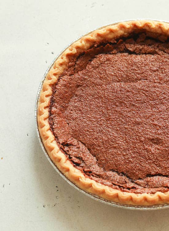 Chocolate Chess Pie