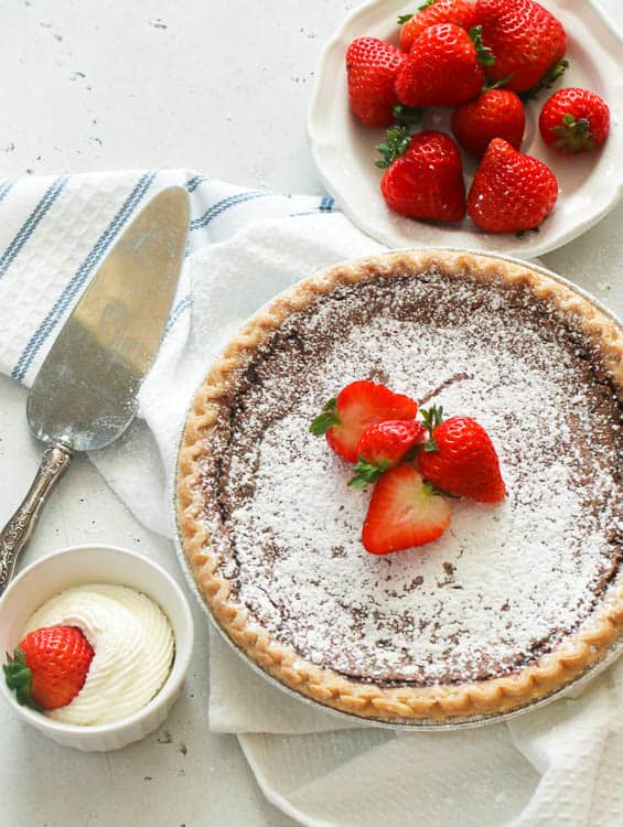 Chocolate Chess Pie