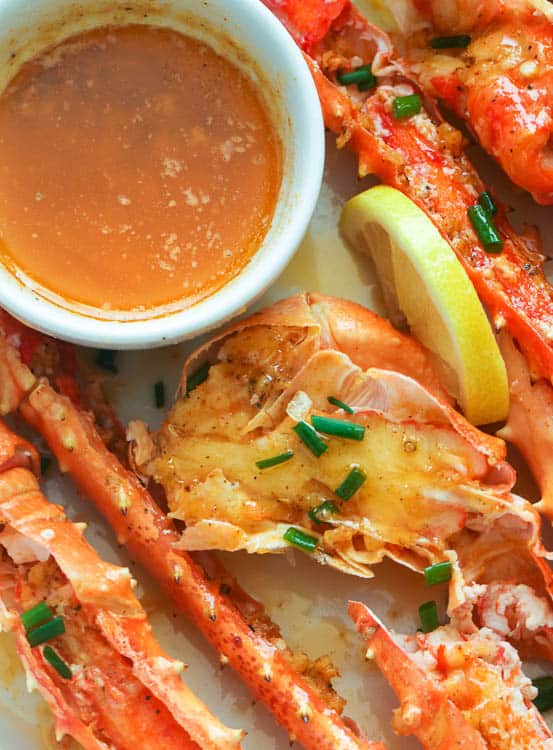 Baked Crab Legs